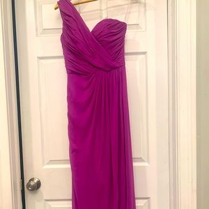 Fushia/purple formal gown